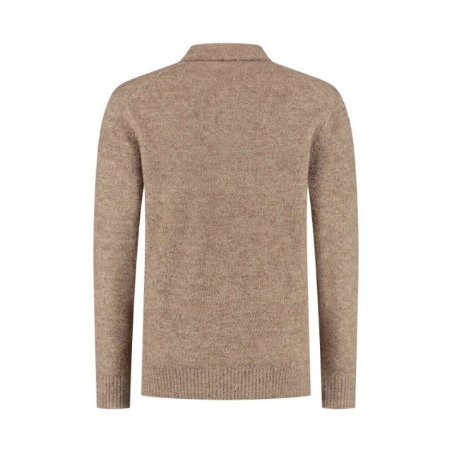 Pure Path Bouclé long knit polo 159839602 large