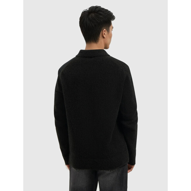 Pure Path Bouclé long knit polo 159839638 large