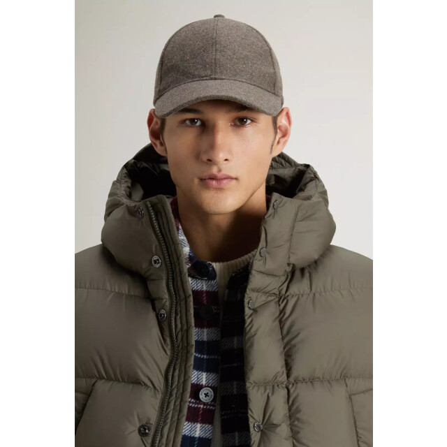 Woolrich Solid wool cap falcon 159841646 large