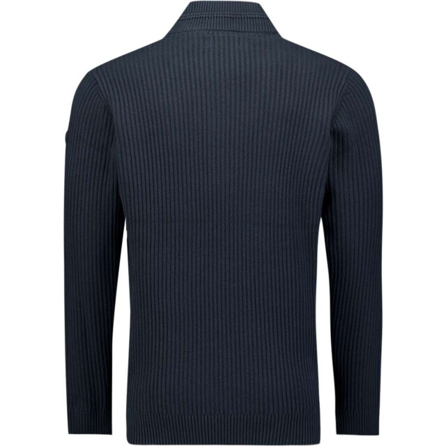 No Excess Pullover half zip rib variation night 29230932-078 large