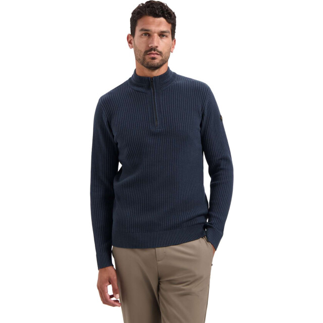 No Excess Pullover half zip rib variation night 29230932-078 large