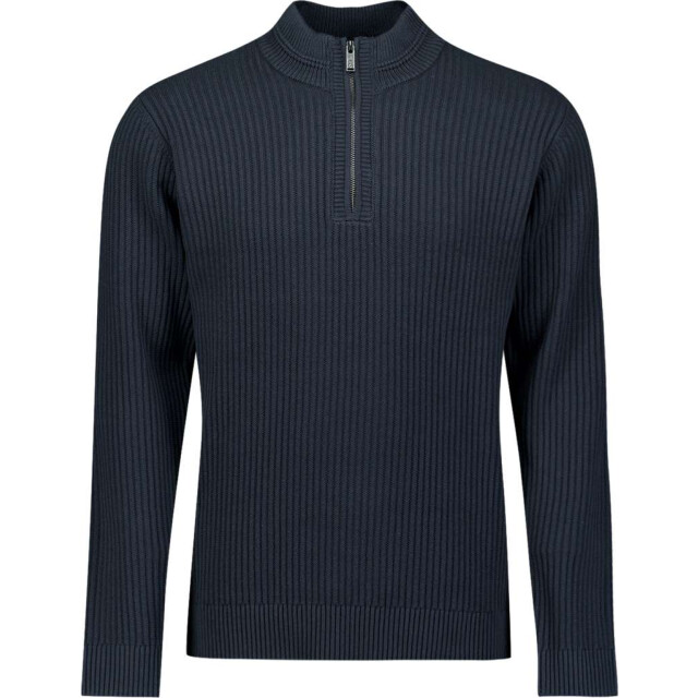 No Excess Pullover half zip rib variation night 29230932-078 large