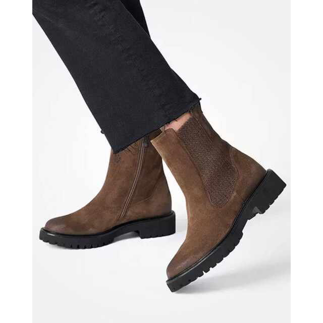 Paul Green Paul Green Enkel boots 8270 Boots Bruin Paul Green Enkel boots 8270 large