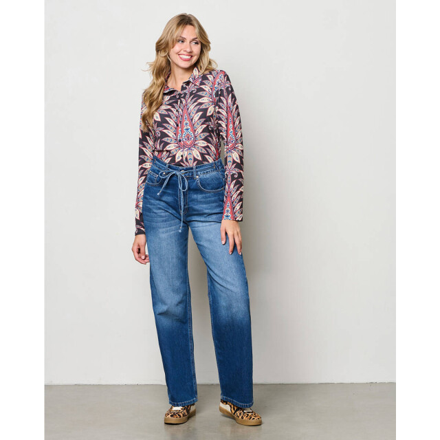 &Co Woman Blouse lange mouw bl401 lotte &Co Woman Blouse lange mouw BL401 LOTTE large