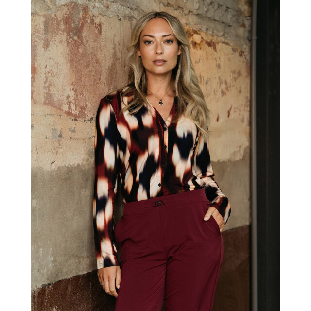 &Co Woman Blouse lange mouw bl402 vayen &Co Woman Blouse lange mouw BL402 VAYEN large