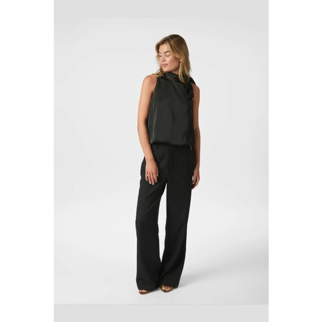 Neo Noir veda drapy satin top 166605 100 black 06010.990.0046 large