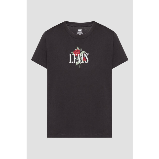 Levi's graphic boxy t-shirt single rose a8804 0066 06011.990.0133 large