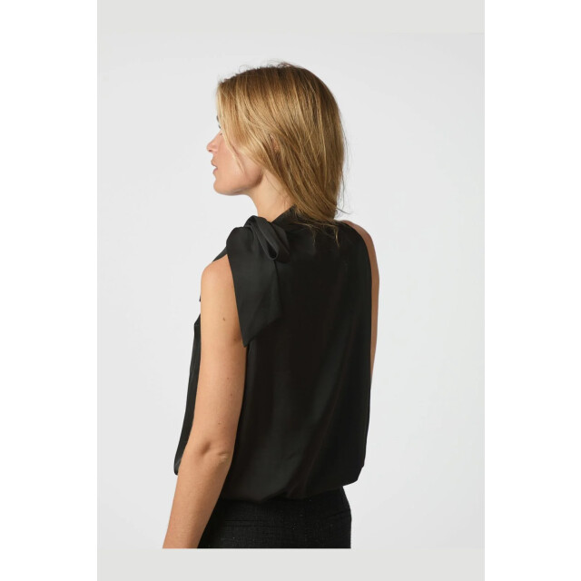 Neo Noir veda drapy satin top 166605 100 black 06010.990.0046 large