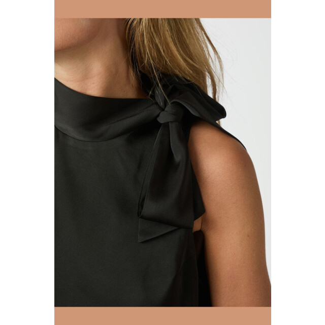 Neo Noir veda drapy satin top 166605 100 black 06010.990.0046 large