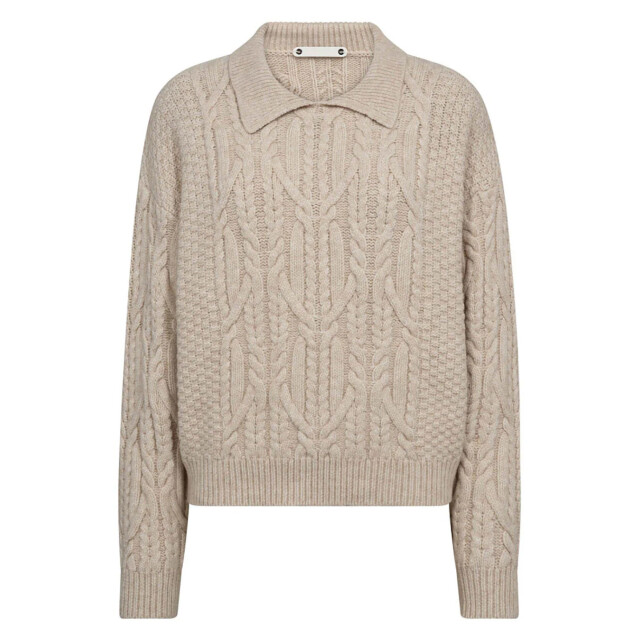 Co'Couture Rowcc collar cable knit 9697258766664 large