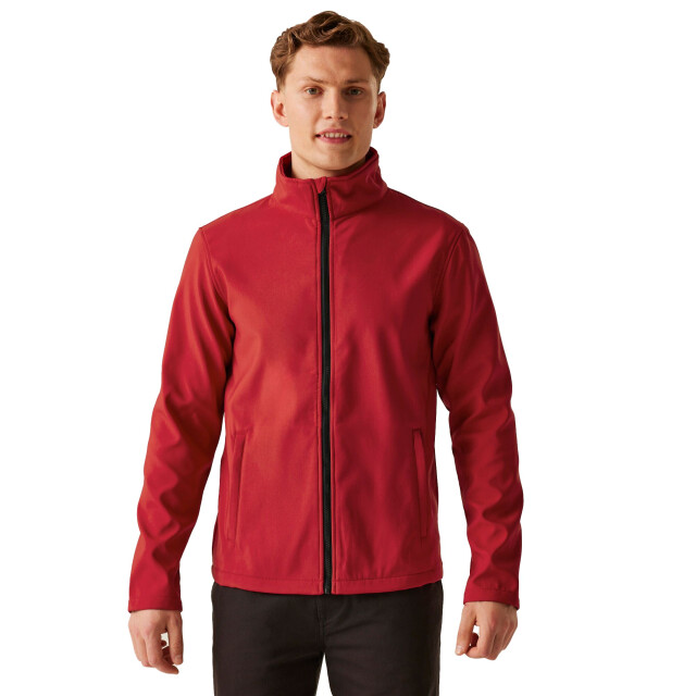 Regatta Heren ablaze printable softshell jas UTRG3560_classicredblack large