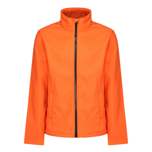 Regatta Heren ablaze printable softshell jas UTRG3560_magmaorangeblack large