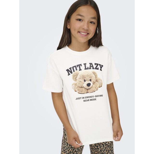 Only Kogbillie ss loose teddy top jrs noos off-white 2339.02.0031 large