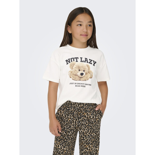 Only Kogbillie ss loose teddy top jrs noos off-white 2339.02.0031 large
