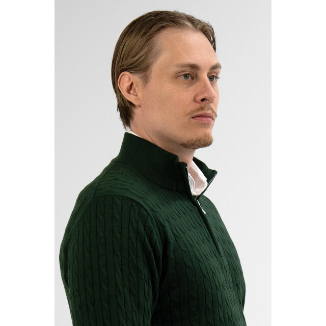 Vercate Half zip cashmere blend - VC-HZ-CMB-GR large