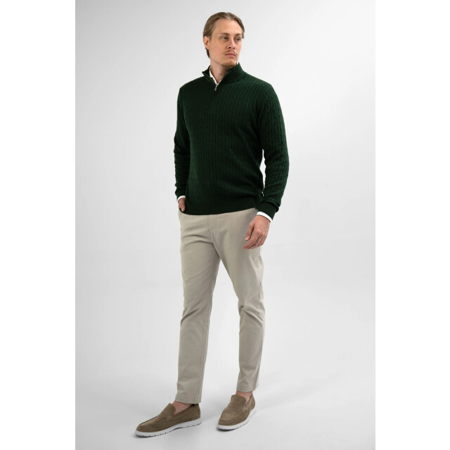 Vercate Half zip cashmere blend - VC-HZ-CMB-GR large