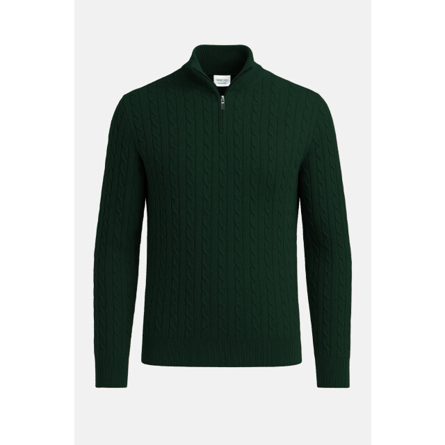 Vercate Half zip cashmere blend - VC-HZ-CMB-GR large