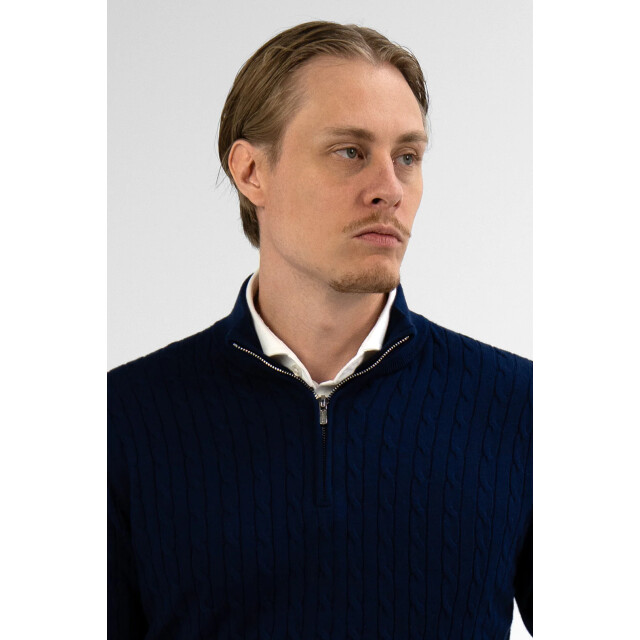 Vercate Half zip cashmere blend - VC-HZ-CMB-DBL large