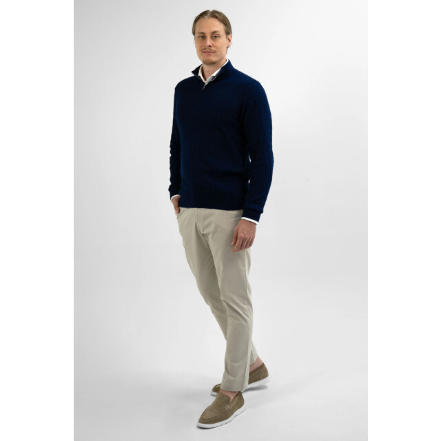 Vercate Half zip cashmere blend - VC-HZ-CMB-DBL large