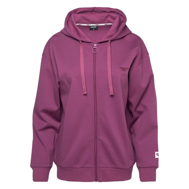 Hi-Tec Dames rigel full zip hoodie UTIG3342_amaranth large Hi-Tec Dames rigel full zip hoodie UTIG3342_amaranth large