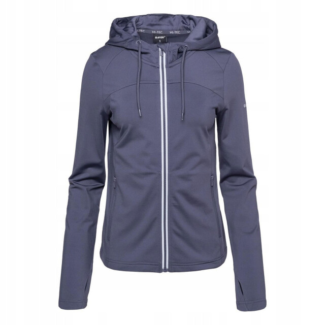 Hi-Tec Dames tolin jas met capuchon UTIG3297_graystone large