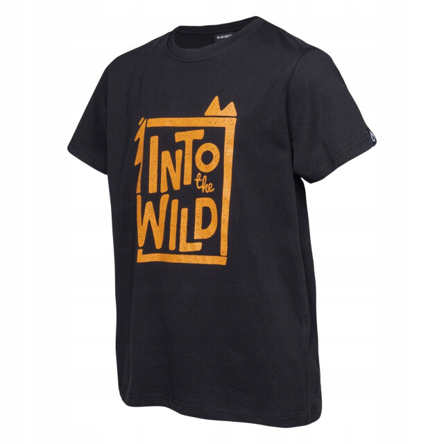Hi-Tec Terin t-shirt voor kinderen UTIG3407_blackflameorange large