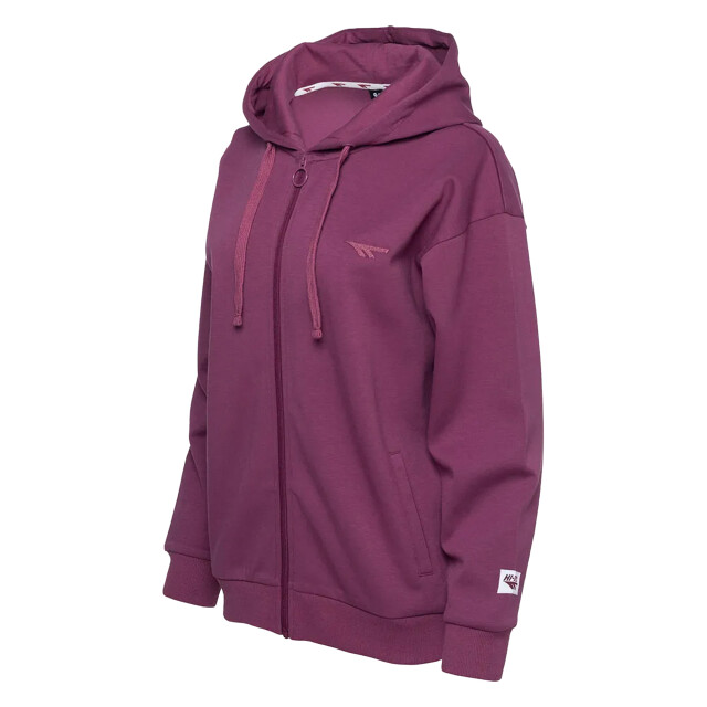 Hi-Tec Dames rigel full zip hoodie UTIG3342_amaranth large Hi-Tec Dames rigel full zip hoodie UTIG3342_amaranth large