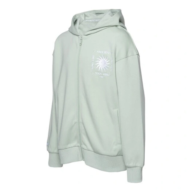 Hi-Tec Rigel full zip hoodie kinderen/kinderen UTIG3497_frostygreen large Hi-Tec Rigel full zip hoodie kinderen/kinderen UTIG3497_frostygreen large