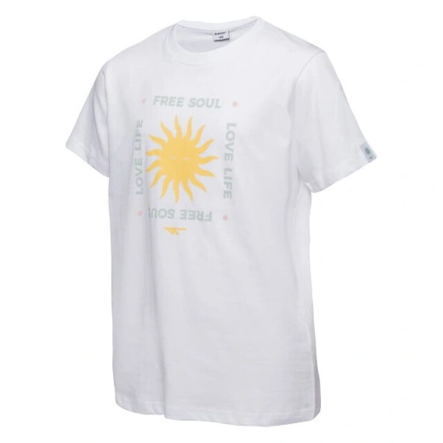 Hi-Tec Zonnig t-shirt voor kinderen UTIG3504_whitefrostygreen large