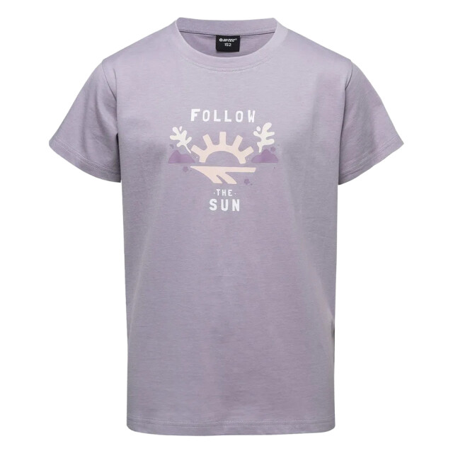Hi-Tec Otuti katoenen t-shirt kinderen/kinderen UTIG3706_lavender large