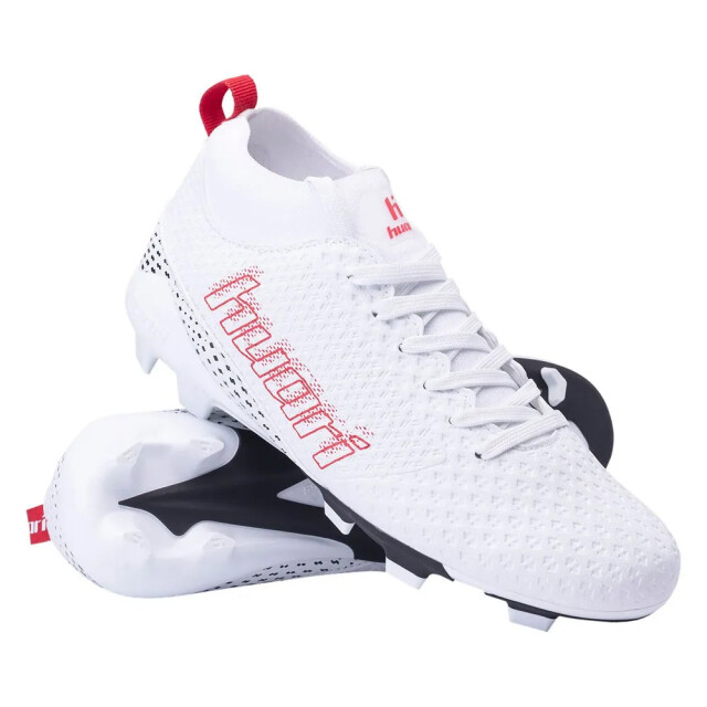Huari Kinder/kids dagano kunstgras voetbalschoenen UTIG3973_whitered large