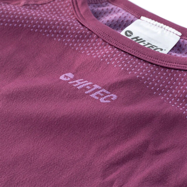 Hi-Tec Dames rair base layer top met lange mouwen UTIG3266_amaranth large