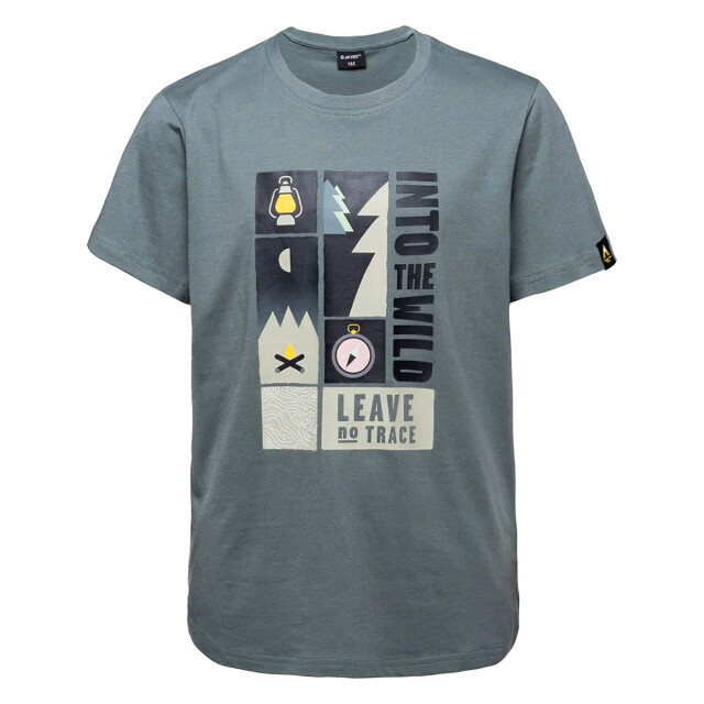 Hi-Tec Kinderen/kinderen juni t-shirt UTIG3443_balsamgreen large
