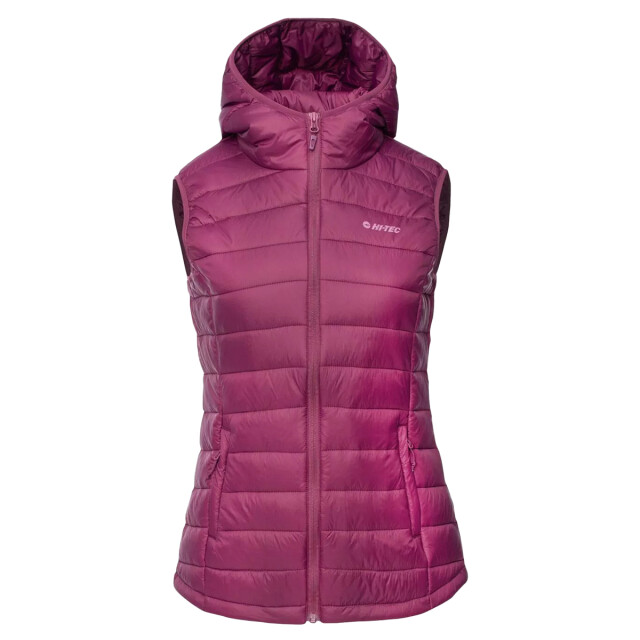 Hi-Tec Dames savara gewatteerd gilet UTIG4179_amaranth large
