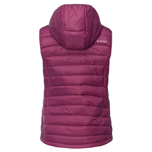 Hi-Tec Dames savara gewatteerd gilet UTIG4179_amaranth large