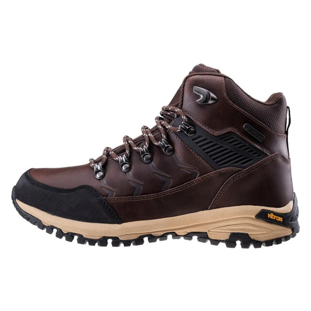 Hi-Tec Heren leknes leren mid cut wandelschoenen UTIG4378_brownblack large