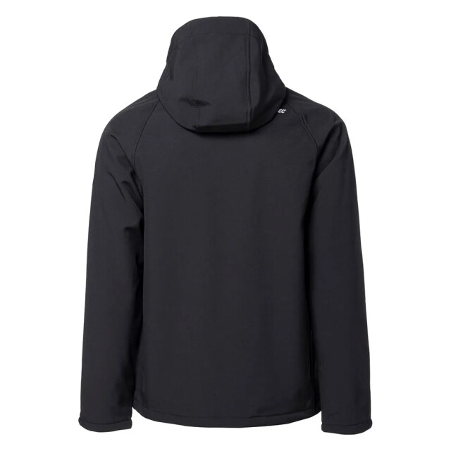 Hi-Tec Unisex neti ii soft shell jas voor volwassenen UTIG4122_blacksalsa large