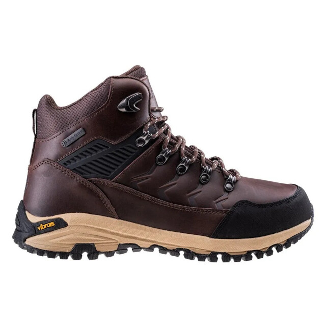 Hi-Tec Heren leknes leren mid cut wandelschoenen UTIG4378_brownblack large