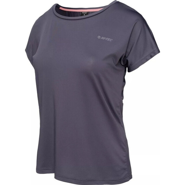 Hi-Tec Dames hine t-shirt met korte mouwen UTIG4408_graystone large