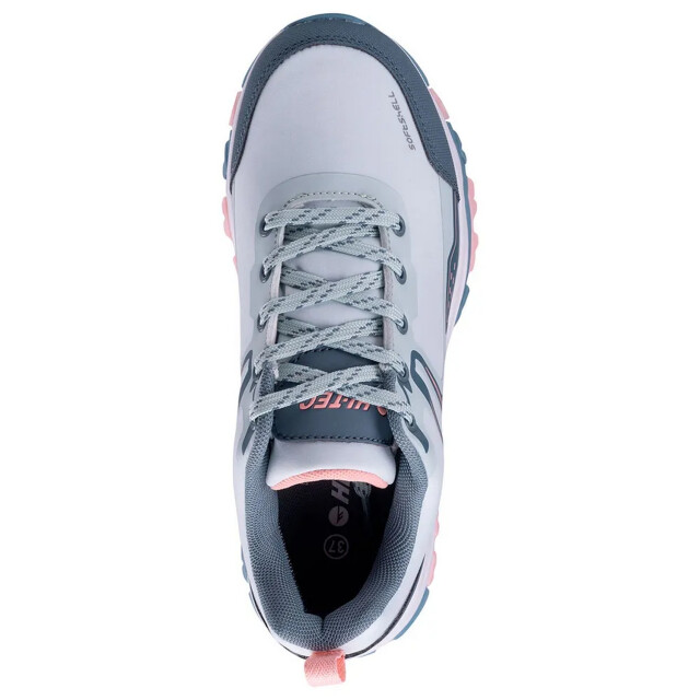 Hi-Tec Dames hiset lage wandelschoenen UTIG4400_lightbluegreybluecoral large