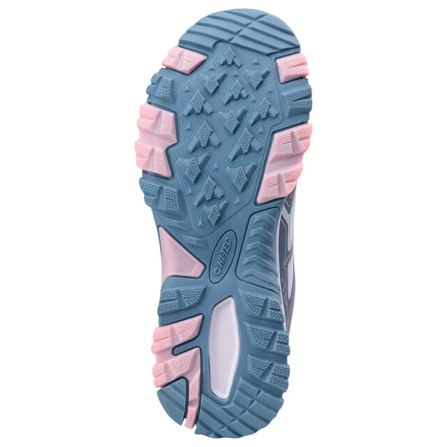 Hi-Tec Dames hiset lage wandelschoenen UTIG4400_lightbluegreybluecoral large