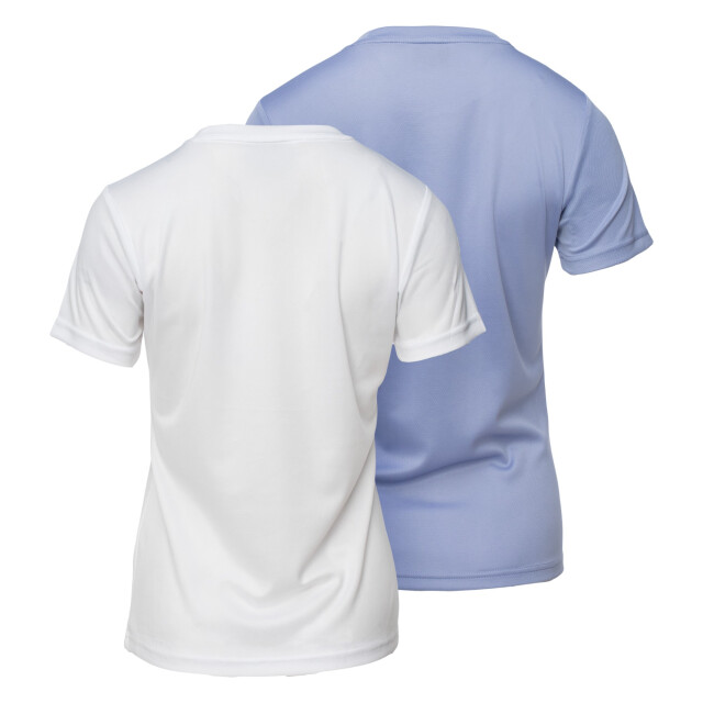 Hi-Tec Dames jodin t-shirt (set van 2) UTIG5283_purplewhite large