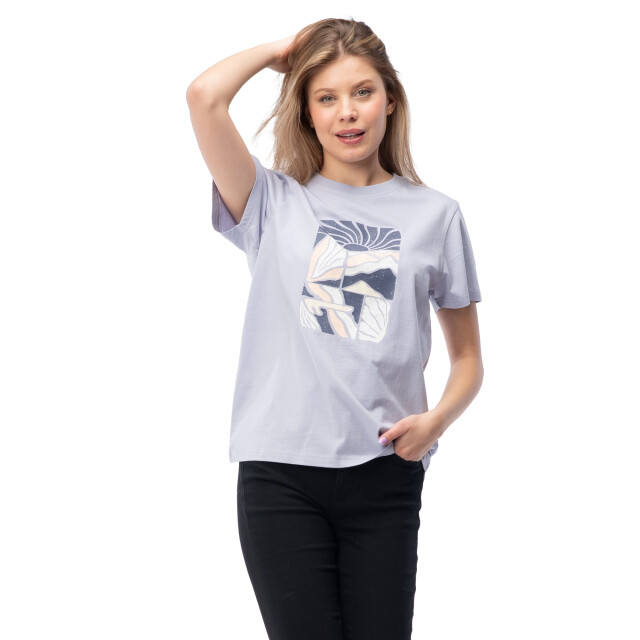 Hi-Tec Dames gladys t-shirt met korte mouwen UTIG5439_violet large