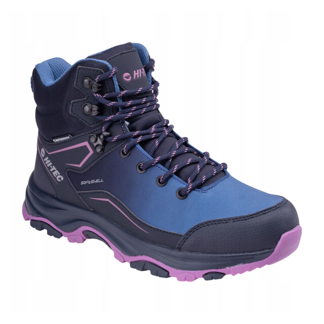 Hi-Tec Dames deneb mid cut enkellaarsjes UTIG5344_navypink large Hi-Tec Dames deneb mid cut enkellaarsjes UTIG5344_navypink large