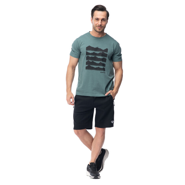 Hi-Tec Heren amezo t-shirt UTIG5443_silverpine large