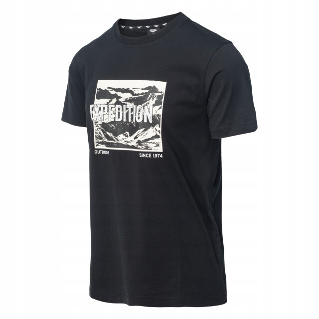 Hi-Tec Heren reman t-shirt met korte mouwen UTIG5438_black large