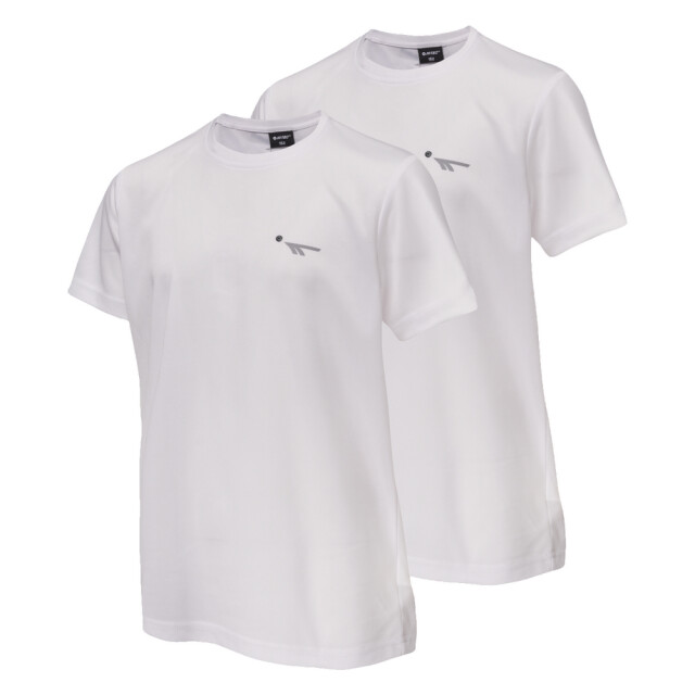 Hi-Tec Kinder/kids jodin t-shirt met korte mouwen (set van 2) UTIG5696_white large