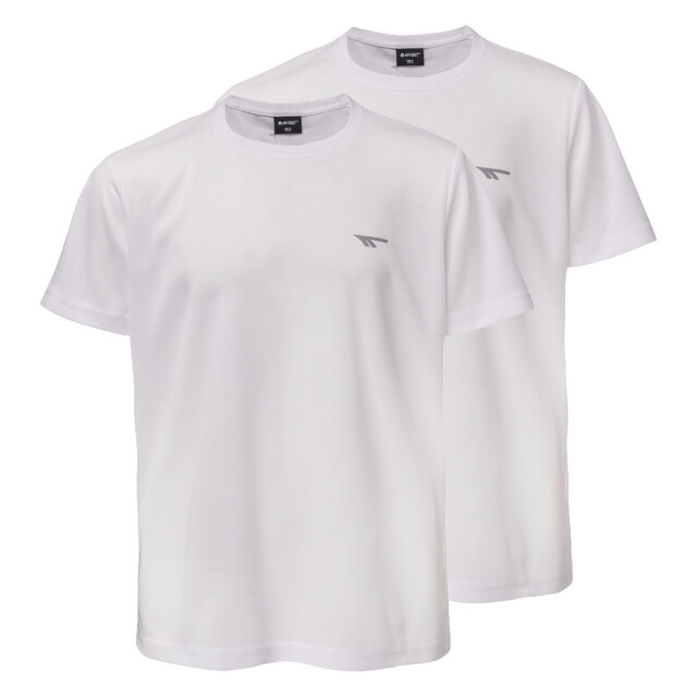 Hi-Tec Kinder/kids jodin t-shirt met korte mouwen (set van 2) UTIG5696_white large
