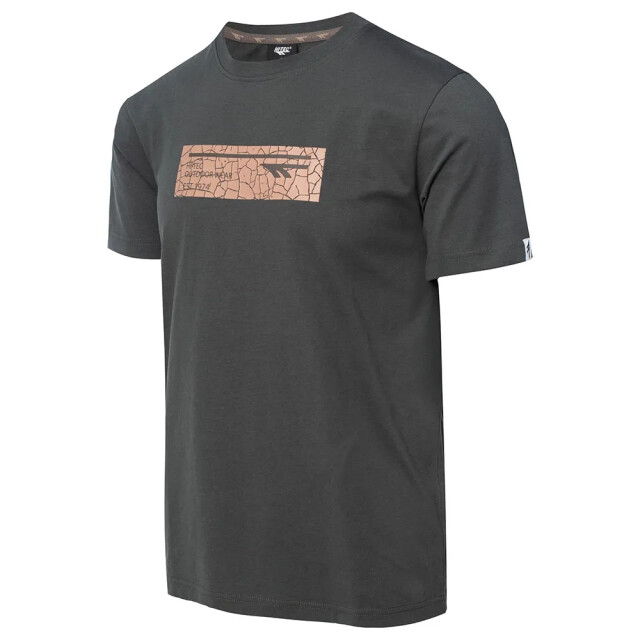 Hi-Tec Heren hamiloni t-shirt UTIG5604_peat large