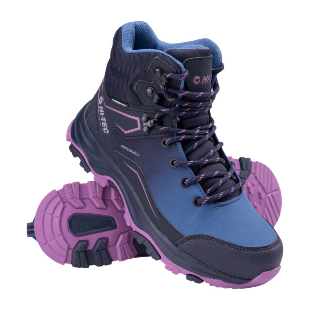 Hi-Tec Dames deneb mid cut enkellaarsjes UTIG5344_navypink large Hi-Tec Dames deneb mid cut enkellaarsjes UTIG5344_navypink large